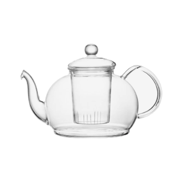 glazen theepot 1200ml glazen filter 2026