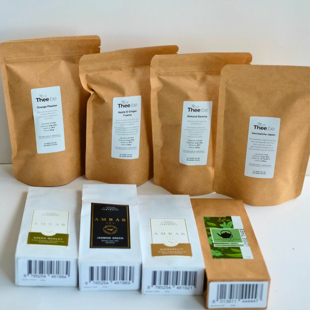 Theepakketten - Thee cadeau pakketjes - Thee.be