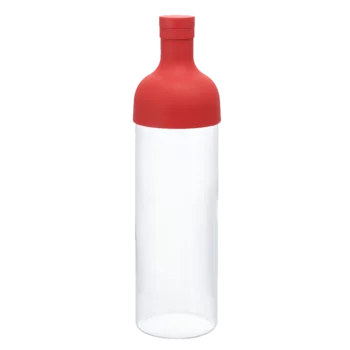 Hario cold brew fles 750ml - rood - Thee.be