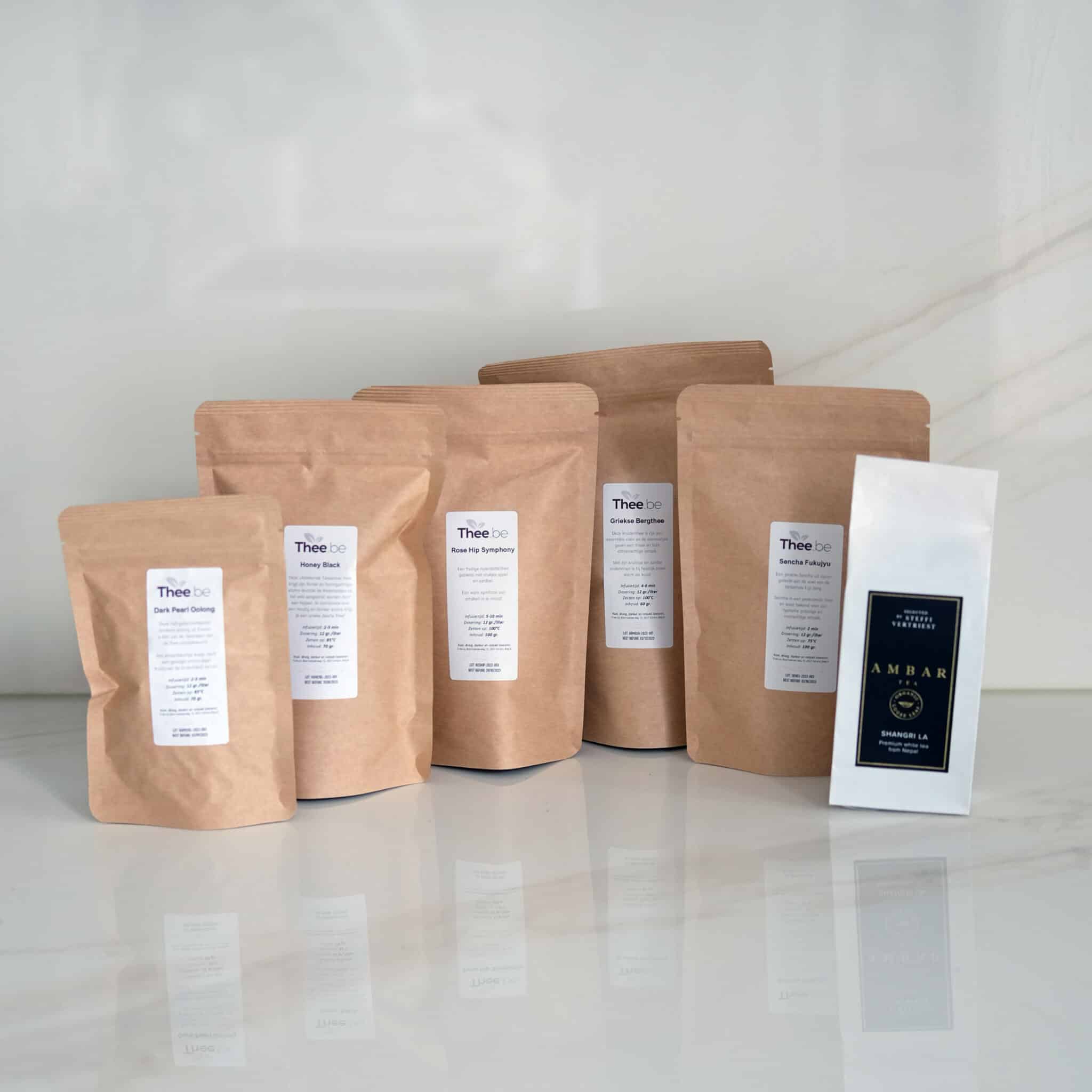 Theepakketten - Thee cadeau pakketjes - Thee.be