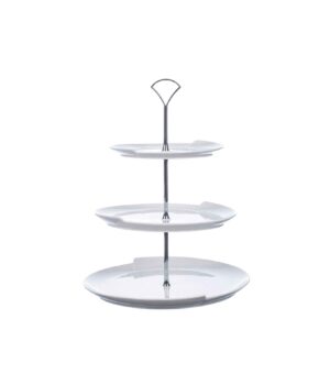 Afternoon tea etagère porselein