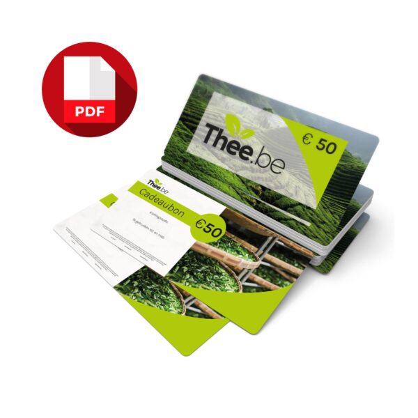 elektronische cadeaubon thee.be
